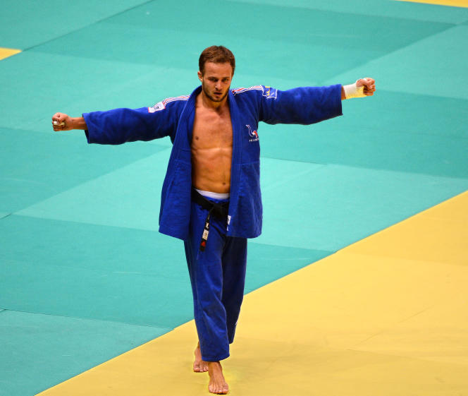 Ugo Legrand en el Campeonato Mundial de Judo en Río de Janeiro (Brasil), 28 de agosto de 2013.